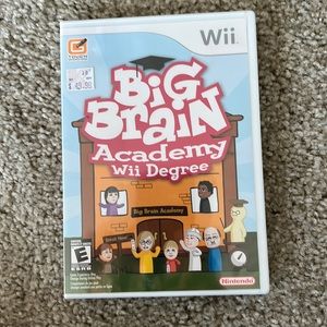 Nintendo Wii Big Brain Academy Wii Degree New Sealed